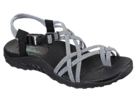 skechers-damskie-sandaly-sportowe-czarno-biale-36-jjh