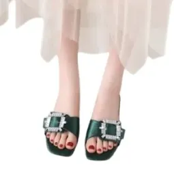 shein-klapki-damskie-wsuwane-zielone-cyrkonie-39-lbo