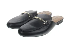 amazon-essentials-czarne-klapki-casual-z-metalowa-ozdoba-43-j1a