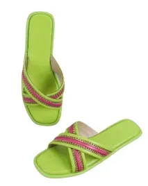 damskie-klapki-na-lato-wsuwane-zielone-37-lhp