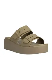 crocs-klapki-damskie-khaki-platforma-38-39-2ea