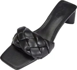 pieces-czarne-klapki-eleganckie-na-slupku-warkocz-37-6ia