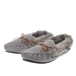 dunlop-damskie-kapcie-szare-z-futerkiem-39-mkj
