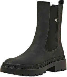 esprit-botki-damskie-czarne-wsuwane-klasyczne-gladkie-36-6aa