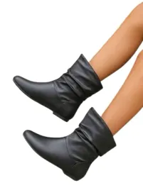 shein-czarne-botki-damskie-z-marszczeniem-na-plaskim-obcasie-39-1kd