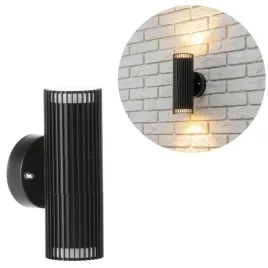 kinkiet-elewacyjny-led-lampa-zewnetrzna-dwukierunkowa-radilo-2x-gu10-czarna