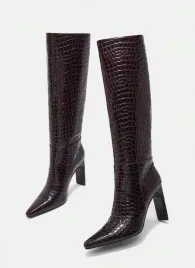 shein-buty-kozaki-damskie-brazowe-we-wzor-40-lsk
