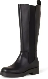 amazon-essentials-czarne-klasyczne-kozaki-z-gumowym-bokiem-38-6ga