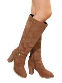 shein-kowbojki-brazowe-z-klamra-i-slupkowym-obcasem-39-1la