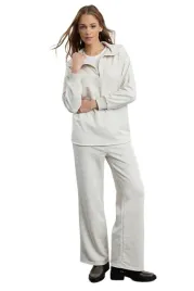 trendyol-dres-komplet-damski-bezowy-z-zamkiem-i-dlugim-rekawem-m-5ea
