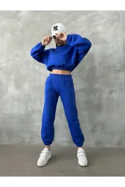 dres-damski-niebieski-komplet-bluza-krotka-spodnie-dlugie-m-5ga