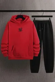 dres-damski-komplet-czerwona-bluza-z-kapturem-i-czarne-spodnie-42-5ga