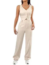 shein-kamizelka-damska-bezowa-na-guziki-gladka-40-42-l5c