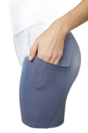 trendyol-legginsy-damskie-krotkie-z-kieszenia-wysoki-stan-niebieskie-m-5ea