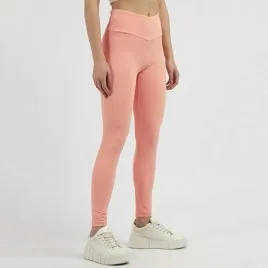 guess-pomaranczowe-legginsy-z-wysokim-stanem-gladkie-xl-gga
