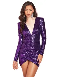 shein-fioletowa-sukienka-elegancka-mini-z-cekinami-z-dlugim-rekawem-xs-1la