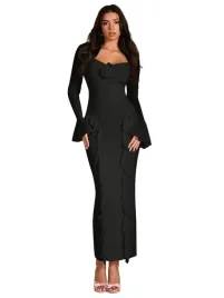 shein-czarna-sukienka-elegancka-midi-z-falbanami-i-kwiatowa-aplikacja-m-1la