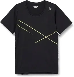 dunlop-czarny-t-shirt-z-zoltymi-paskami-i-okraglym-dekoltem-l-jpa