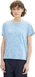 tom-tailor-niebieski-t-shirt-z-drobnym-printem-na-lato-xxs-6fa
