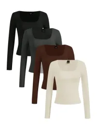 shein-dlugi-rekaw-damski-t-shirt-z-kwadratowym-dekoltem-l-1la