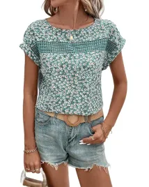 shein-kwiatowy-t-shirt-z-azurowa-wstawka-okragly-dekolt-l-1la
