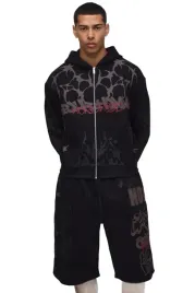 boohooman-meski-dres-komplet-z-kapturem-czarny-z-nadrukiem-krotki-xs-z3a