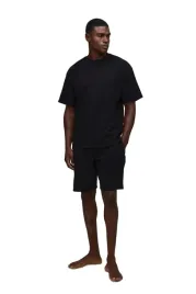 boohooman-czarny-komplet-meski-dresowy-z-krotkimi-spodenkami-m-z3a