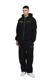 boohooman-czarny-dres-meski-komplet-z-kapturem-i-nadrukiem-xs-z3a