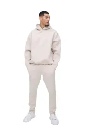 boohooman-meski-komplet-dresowy-bezowy-z-kapturem-dlugi-rekaw-m-z3a