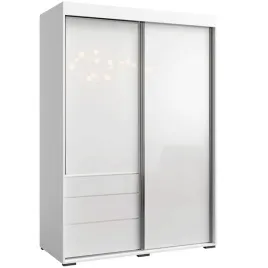 szafa-przesuwna-z-szufladami-torino-2d-140-biala-lacobel
