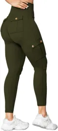 legginsy-sportowe-wysoki-stan-push-up-damskie-modelujace-posladki-khaki-xl