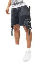 boohooman-meskie-spodenki-bojowki-jeansowe-czarne-z-kieszeniami-36-z3a