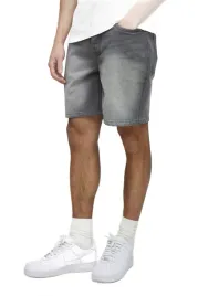 boohooman-meskie-spodenki-jeansowe-szare-przetarcia-krotkie-32-z3a