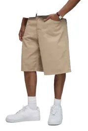 boohooman-meskie-spodenki-bezowe-proste-bez-wzoru-do-polowy-kolana-28-z3a