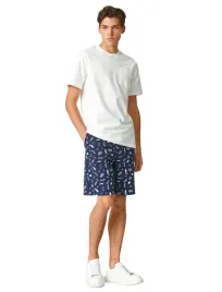 koton-spodenki-meskie-niebieskie-wzor-print-nad-kolano-xs-5da