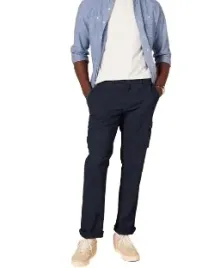amazon-essentials-spodnie-granatowe-meskie-bojowki-34-34-jqa