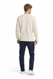 pepe-jeans-bezowy-bawelniany-sweter-meski-okragly-dekolt-xl-i4a