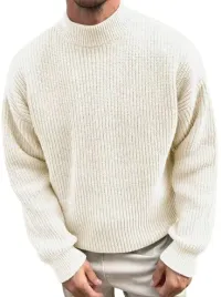 shein-sweter-meski-kremowy-dlugi-rekaw-polgolf-m-1aa