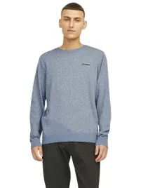 jackandjones-niebieski-sweter-melanz-bez-dekoltu-na-przewlekanie-l-n1a