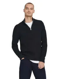 onlyandsons-sweter-meski-czarny-z-polgolfem-i-suwakiem-l-6ba