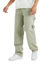 boohooman-meskie-spodnie-casual-baggy-z-latami-kolor-zielony-28-z3a