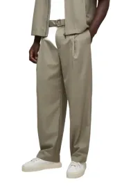 boohooman-eleganckie-spodnie-meskie-w-kolorze-bezowym-z-paskiem-30-z3a