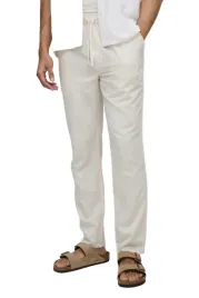 boohooman-eleganckie-spodnie-meskie-bezowe-proste-z-paskiem-s-z3a
