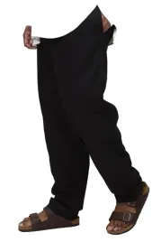 boohooman-czarne-spodnie-meskie-proste-eleganckie-plus-size-40-z3a