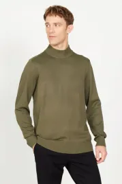 meski-sweter-z-polgolfem-wiskoza-70-poliester-30-khaki-3xl-5ga