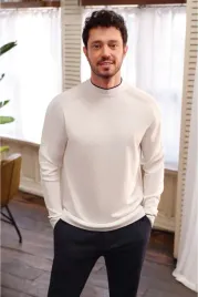 meski-sweter-wiskozowy-bezowy-z-okraglym-dekoltem-bez-wzoru-l-5ga
