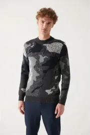 meski-sweter-wzor-melanz-z-okraglym-dekoltem-bez-zapiecia-m-5ga