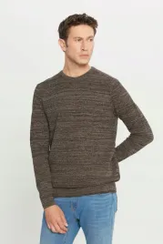 meski-sweter-w-melanzowej-fakturze-z-okraglym-dekoltem-s-5ga