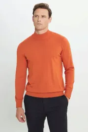 meski-sweter-wiskozowy-z-polgolfem-w-kolorze-pomaranczowym-xl-5ga