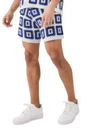 boohooman-krotkie-spodenki-meskie-dresowe-wzor-aztecki-niebieski-xs-z3a